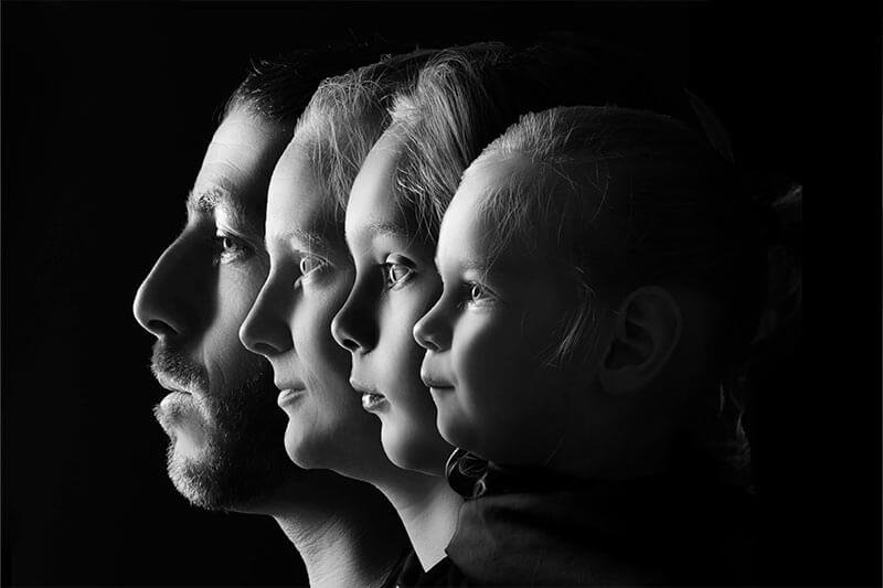 Photographe portrait famille Givet